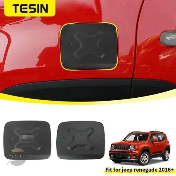 並行輸入品 レネゲード ジープ カバー  パーツ アクセサリー tesin 年以降 モデル カー フューエル タンク キャップ デコレーション エクステリア