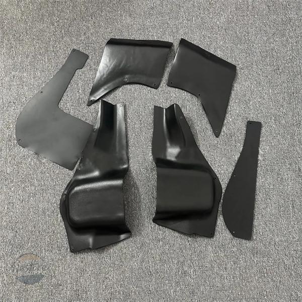 並行輸入品 lc80 トヨタ フェンダー パーツ アクセサリー ガード ランドクルーザー プラド フロントマッドフラップ スプラッシュ マッドフラップ ライナー シー
