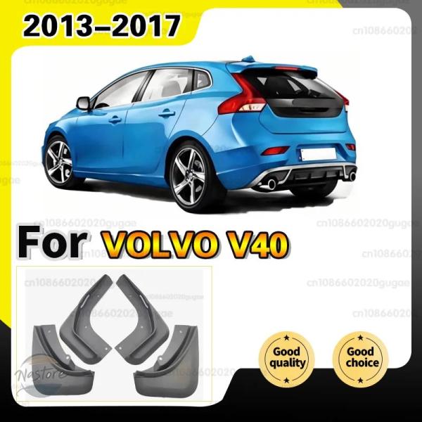 並行輸入品 v40 ボルボ マッドガード  パーツ アクセサリー フェンダー ハッチバック マッドフラップ スプラッシュ ガード セット  モールド済