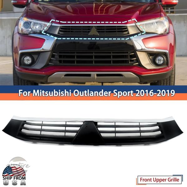 並行輸入品 三菱 グリル カスタムパーツ アクセサリー アウトランダースポーツ asx フロントバンパーセンター 6402a430