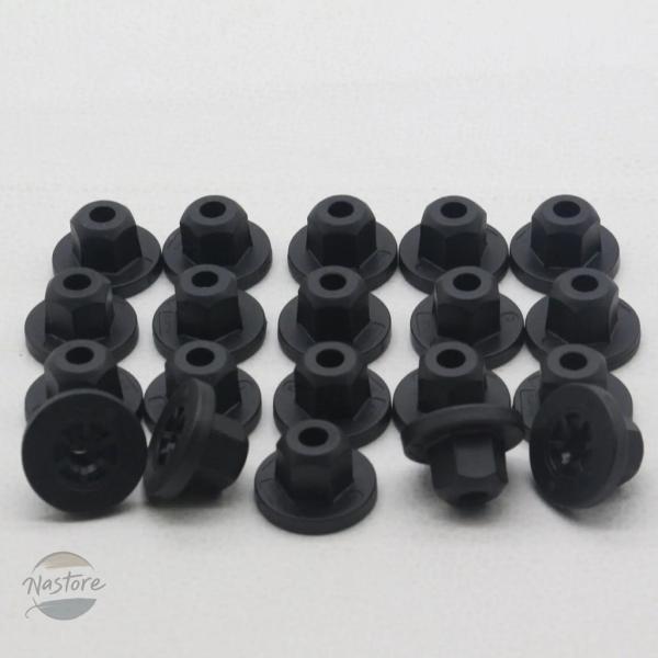 並行輸入品 x4 x5 m6 BMW カスタムパーツ アクセサリー 535i 550i 640i 650i 年以降 グランクーペ 六角 ヘッド ブラックナイロン