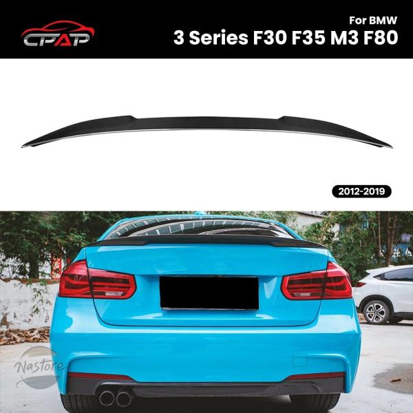 並行輸入品 f30 m3 f35 f80 BMW スポイラー カスタムパーツ アクセサリー カーボン シリーズ スタイル リア ルドライ カーボンファイバー ト