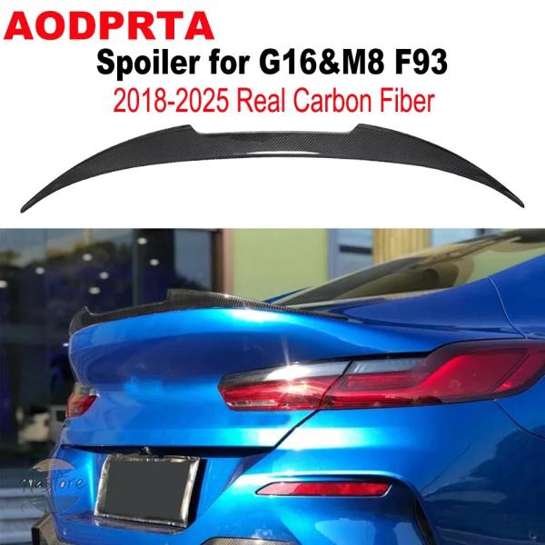 並行輸入品 m850i g16 f93 BMW スポイラー カスタムパーツ アクセサリー カーボン シリーズ ドア グランクーペ 840i 850i リア トラ