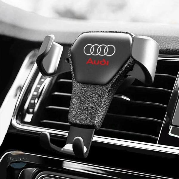 並行輸入品 rs3 rs5 a4 a3 アウディ カスタムパーツ アクセサリー 車載用 スマホ ホルダー 重力感知式 自動 グリップ ブラケット ライン
