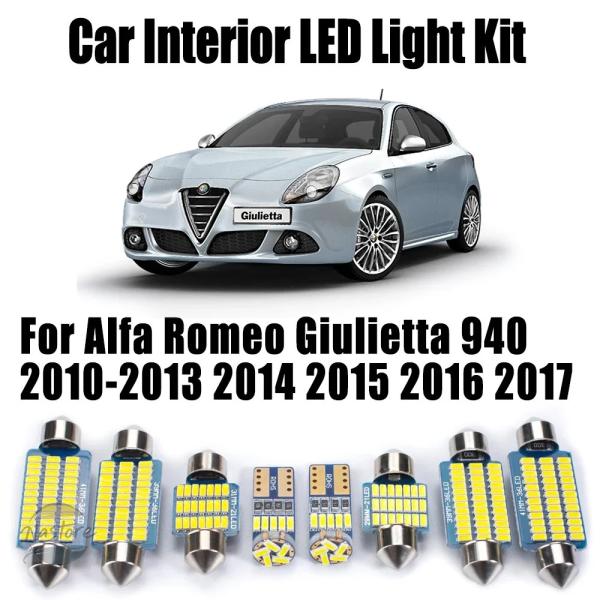 並行輸入品 カスタムパーツ アクセサリー アルファロメオ ジュリエッタ canbus led 車内 マップ トランク ドア ライト カー リーディング バルブ 