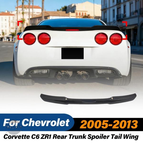 並行輸入品 zr1 c6 コルベット シボレー スポイラー カスタムパーツ アクセサリー リア トランク リップテール ウィング カー