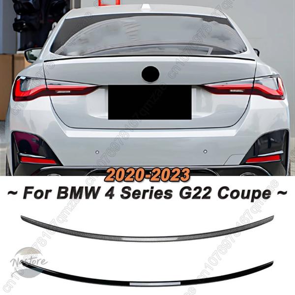 並行輸入品 g22 BMW スポイラー カスタムパーツ アクセサリー シリーズ クーペ 425i 430i 440i 車用 リア トランクスプリッターリップデコ