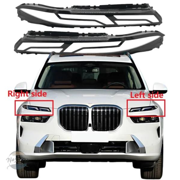並行輸入品 x7 g07 BMW デイタイムランニングライト カスタムパーツ アクセサリー ヘッドライト カバー レンズシェル ランプ シェードプレキシガラス