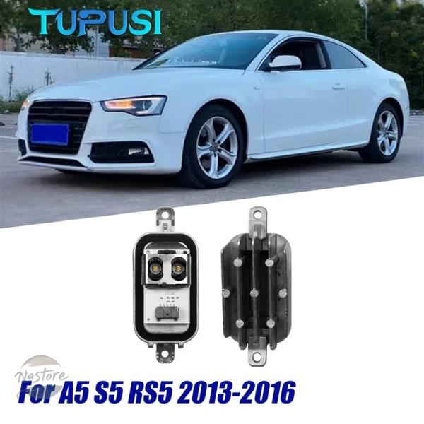 並行輸入品 rs5 a5 アウディ ヘッドライト カスタムパーツ アクセサリー デイタイム カー キセノン led コントロール ユニット drl ソース モジ