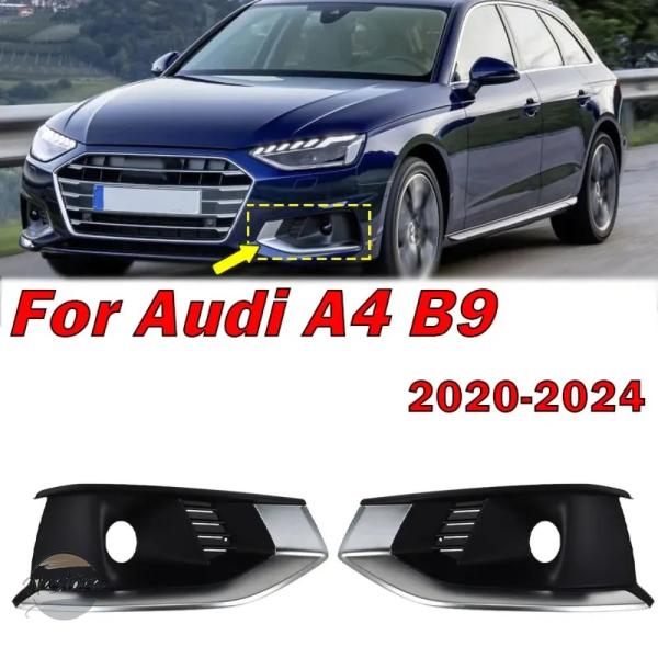 並行輸入品 a4 b9 アウディ グリル カスタムパーツ アクセサリー カバー カー 8wd807681l 8wd807682l フロントバンパー フォグ ラン