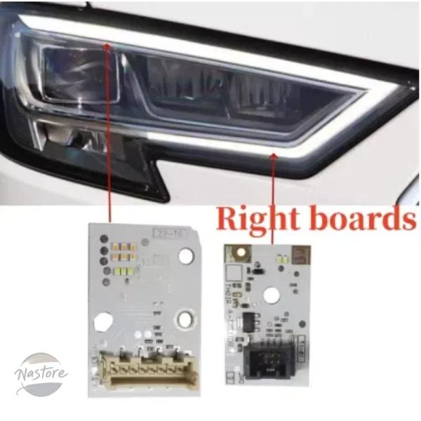 並行輸入品 a3 s3 アウディ デイタイムランニングライト カスタムパーツ アクセサリー ヘッドライト ホワイト led ボード 8v0998474a aud