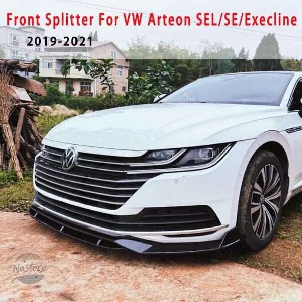 並行輸入品 フォルクスワーゲン スポイラー カスタムパーツ アクセサリー アルテオン sel execline フロントバンパーリップ チン スプリッター ボデ
