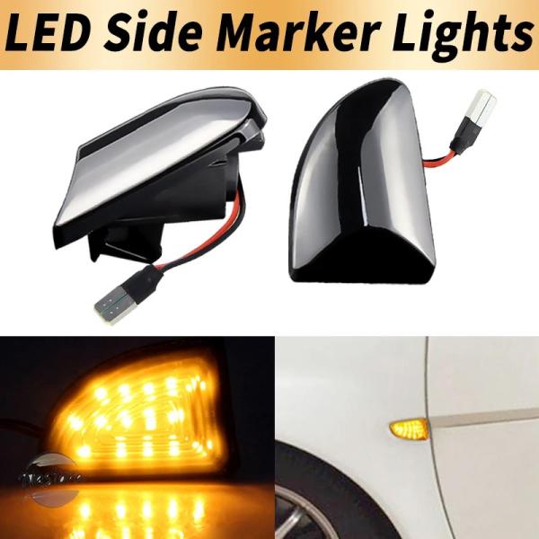 並行輸入品 w451 フォーツー アンバー カスタムパーツ アクセサリー スマート クーペ カブリオ led ダイナミック サイド マー カー ライト セット 