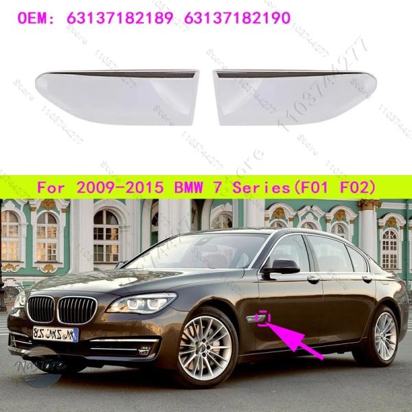 並行輸入品 f01 f02 b7 BMW フェンダー カスタムパーツ アクセサリー 年式 740i 750i アルピナ ハイブリッド クローム トリム サイド 