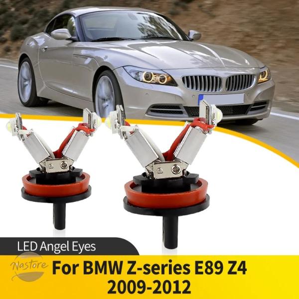 並行輸入品 e89 z4 BMW ヘッドライト カスタムパーツ アクセサリー シリーズ エラーフリー エンジェルアイ ハロリング マー カー サイド ライト l