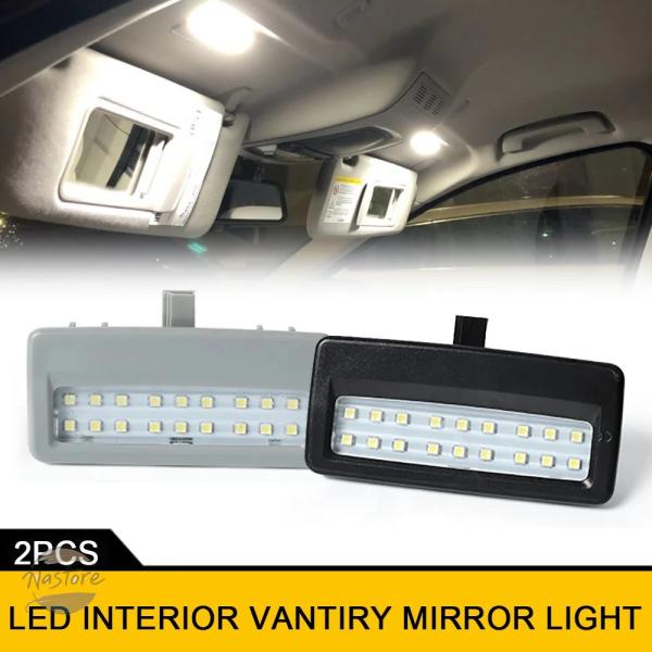 並行輸入品 f01 f02 f10 f11 BMW ミラー カスタムパーツ アクセサリー シリーズ f03 f04 f07 白色 led 車内 サンバイザー フ