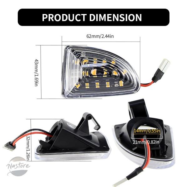 並行輸入品 w451 フォーツー ウインカー カスタムパーツ アクセサリー スマートフォーツー クーペ カブリオ led サイド マー カー ライト セット c