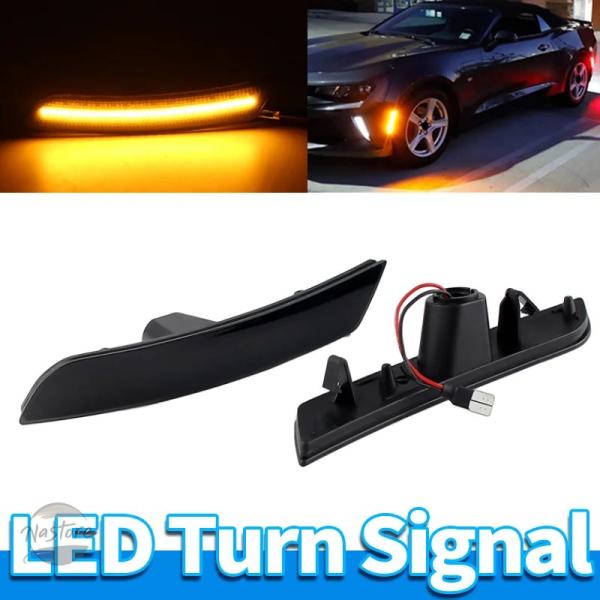 並行輸入品 カマロ シボレー カスタムパーツ アクセサリー クーペ コン バー チブル led ターンシグナル ライト ダイナミック シーケンシャル サイド マ