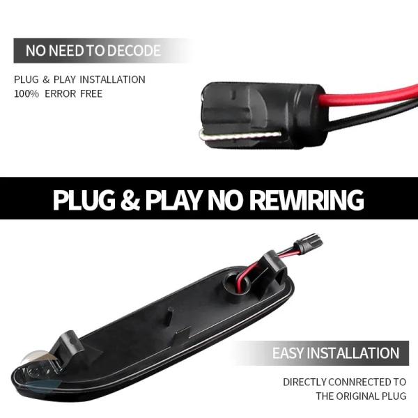 並行輸入品 r60 r61 カスタムパーツ アクセサリー ミニ カントリーマン ペースマン 12v led サイド マー カー ライト セット canbus ダ