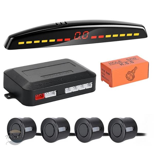 並行輸入品 カスタムパーツ アクセサリー risingon カー パークトロニック led パーキングセンサーキット レーダーディスプレイ バックアップモニター 検出 シス