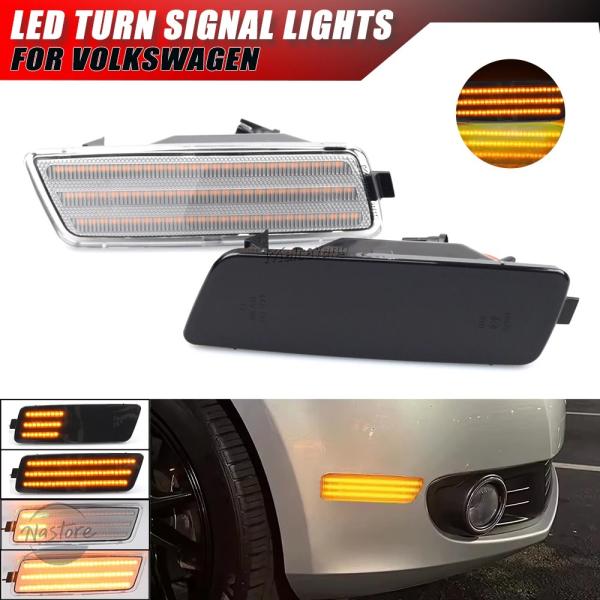 並行輸入品 mk5 ゴルフ フォルクスワーゲン カスタムパーツ アクセサリー gti ラビット ジェッタ ダイナミック led 車用 サイド マー カー ライト