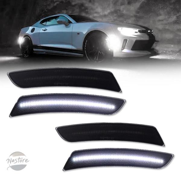 並行輸入品 カマロ シボレー カスタムパーツ アクセサリー キャデラック cts ats led フロント リア バンパー サイド マー カー ライト