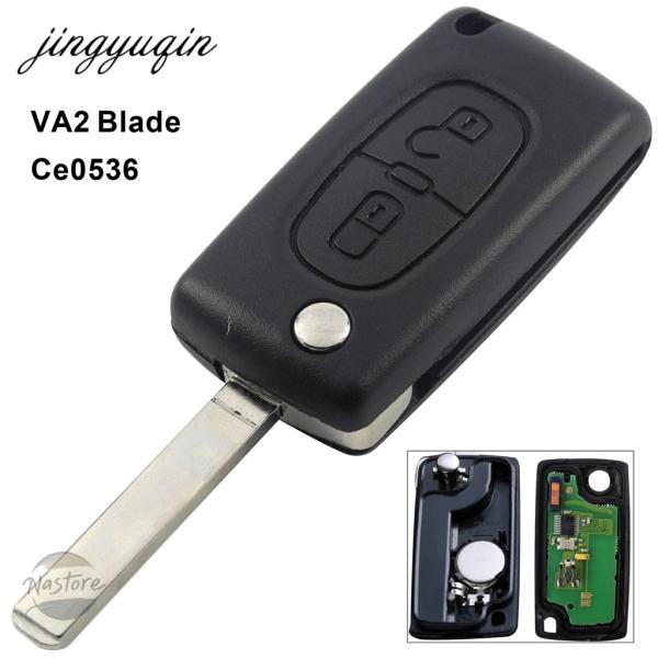 並行輸入品 pcf7961 433mhz ce0536 va2 カスタムパーツ アクセサリー jingyuqin ボタン カー キー シトロエン picasso