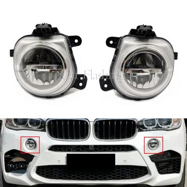 並行輸入品 f15 f26 f16 x5 BMW ヘッドライト カスタムパーツ アクセサリー f85 f86 led フォグ ランプ フロント オート ライト 