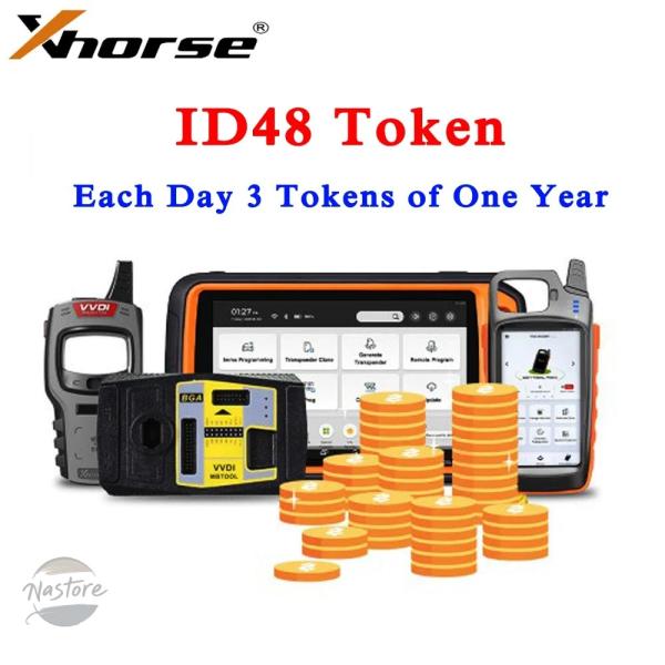 並行輸入品 vvdi2 id48 カスタムパーツ アクセサリー xhorse トークン ビット クローン vvdi mini key tool max plus 年間毎日