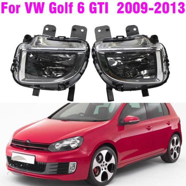 並行輸入品 mk6 ゴルフ フォルクスワーゲン カスタムパーツ アクセサリー gti カブリオレ フロントバンパー フォグ ランプ 電球左右 セット