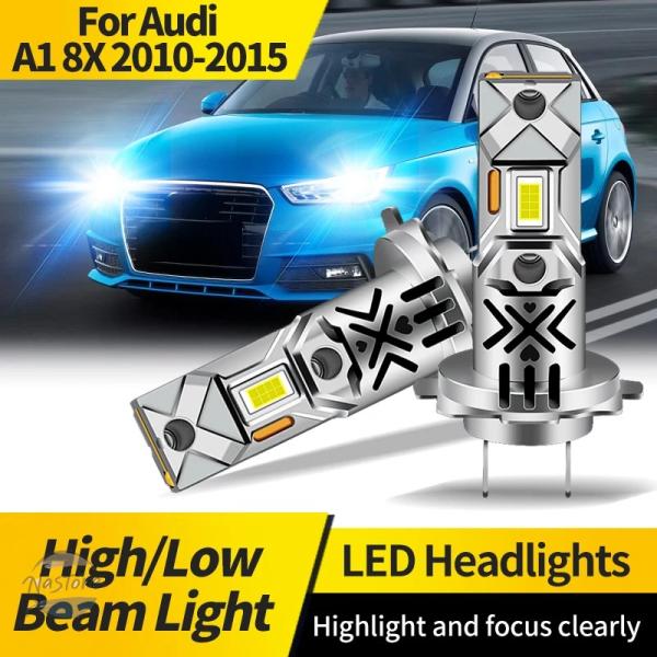 並行輸入品 a1 h7 アウディ ヘッドライト カスタムパーツ アクセサリー ハイ ロービーム ランプ led canbus カー バルブ 12v 超高輝度 6
