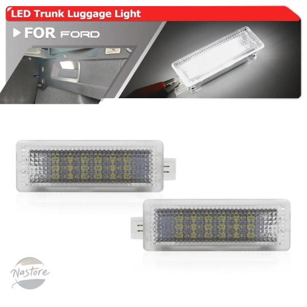 並行輸入品 フュージョン カスタムパーツ アクセサリー フォード マスタング フォーカス エスケープ 白色 led トランク ラゲッジ コンパートメント ライト