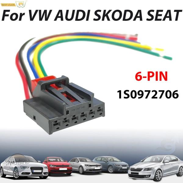 並行輸入品 アウディ テールライト カスタムパーツ アクセサリー vwaudiseatskoda ピン リア ランプ センサー スイッチ プラグ コネクタ 配線