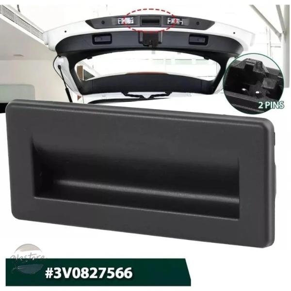並行輸入品 シュコダ スペルブ イエティ オクタビア VW キャディ ティグアン アウディ A4 シート用テールゲートリアロックハンドルスイッチブーツ 3VD 