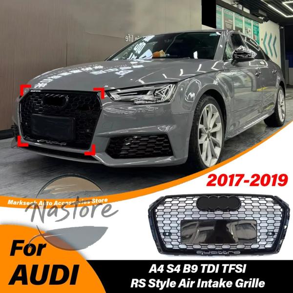 【並行輸入品】アウディ audi フロント キット a4 s4 b9 tdi tfsi 2017 2018 2019 rs4スタイル フード バンパー ラジエー