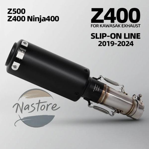 並行輸入品 z400 バイク リップ マフラー エキゾースト カワサキ