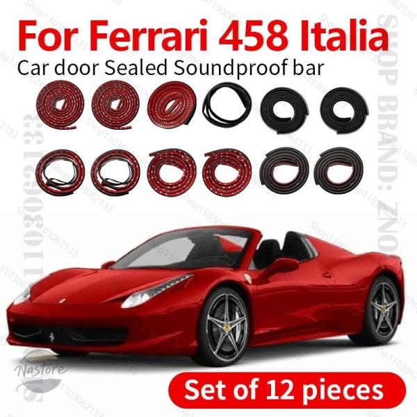 並行輸入品 フェラーリ リップ ferrari458イタリア ドアシールスト ラバー製 カスタムパーツ 部品 アクセサリー