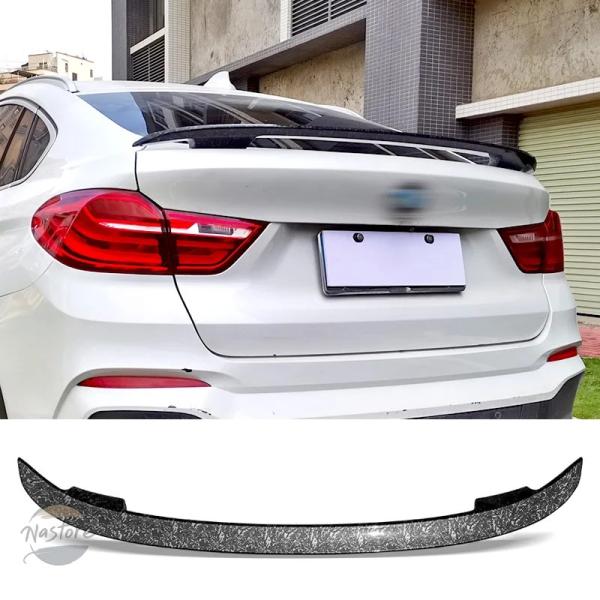 【並行輸入品】BMW x4 リア スポイラー カスタム アクセサリー - トランク 鍛造 f26 g02 テクスチャ 2014-2021 タイプmt ables