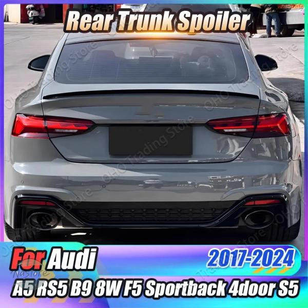 並行輸入品 アウディ audi s5 スポイラー トランクリッド スタイル テールウィング トリムボディ a5 f5 4ドア r b9 8w スポーツバック 2