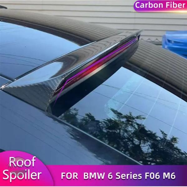 並行輸入品 BMW f06 リア スポイラー カーボン 6シリーズ m6 4ドア 2012-2017 部品 カスタムパーツ アクセサリー