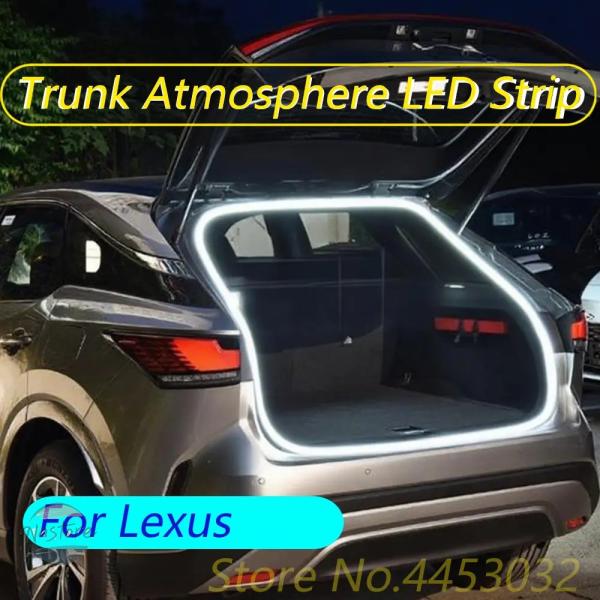並行輸入品 レクサスCT 200 ES 300 RX 350 LS NX IS LC GS LX 570 RC UX用 車内LEDムードライト トランクランプ 