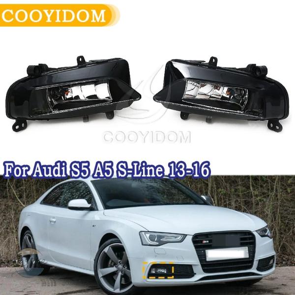 【並行輸入品】アウディ s5 フォグランプ a5 s line 2013 16 フロント アセンブリ ハロゲン カスタムパーツ 部品 アクセサリー