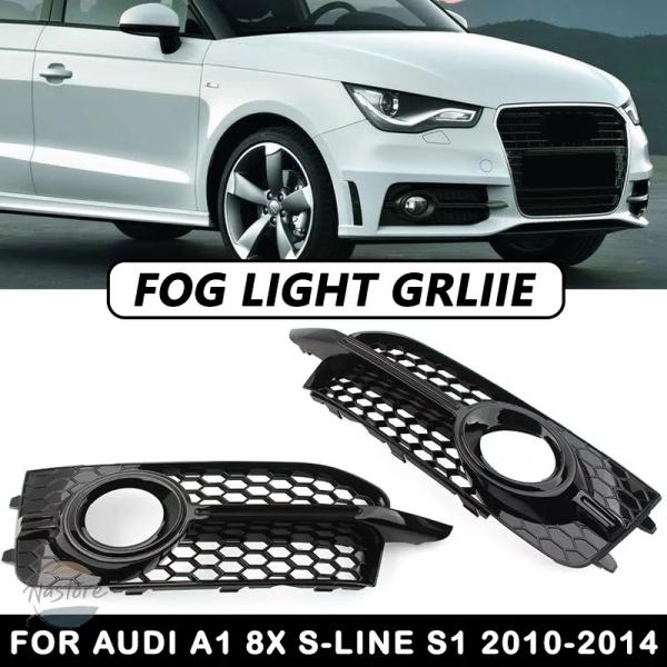 並行輸入品 アウディ a1 グリル フォグランプ ハニカムフロント バンパー 8x s line s1 2010 カスタムパーツ 部品 アクセサリー