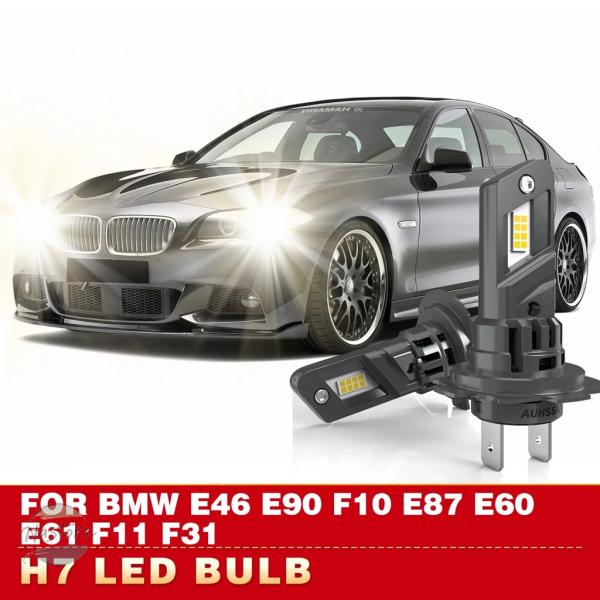並行輸入品 BMW h7 フォグランプ ヘッドライト 2x led canbus バルブ 24000lm ヘッド ファン カスタムパーツ 部品 アクセサリー