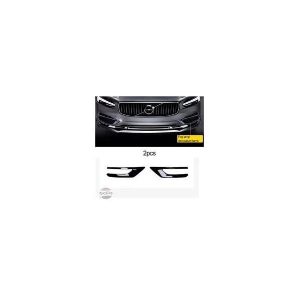 並行輸入品 s90 ボルボ フォグランプ アクセサリー 外装 カスタムパーツ v90 トリム フロント カスタムパーツ 部品 アクセサリー