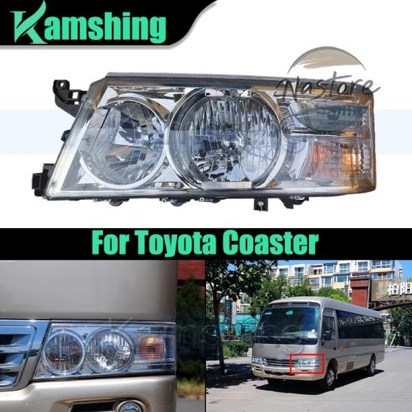 並行輸入品 トヨタ コースター用 ヘッドライト ヘッドランプ シェル