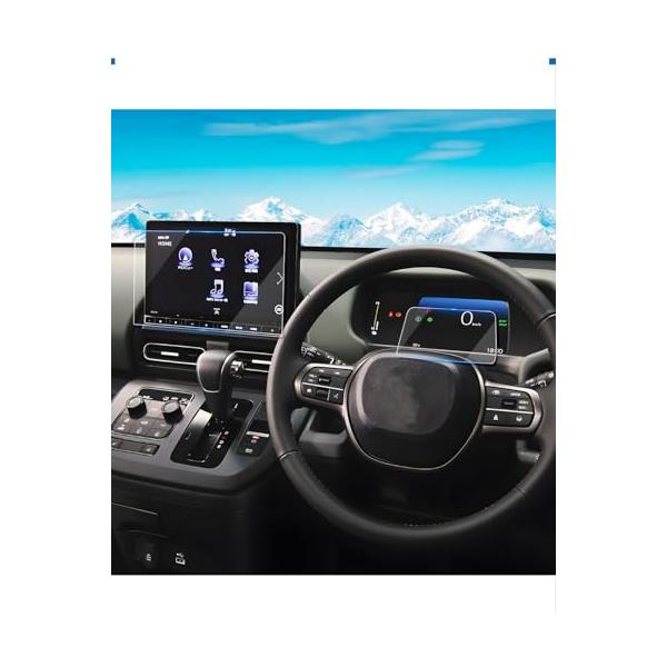 ruiya 強化ガラス2枚 2024新型 ホンダ フリード 3代目 GT系 保護フィルム 専用 11.4インチ ナビ+液晶メーター(強化ガラス)