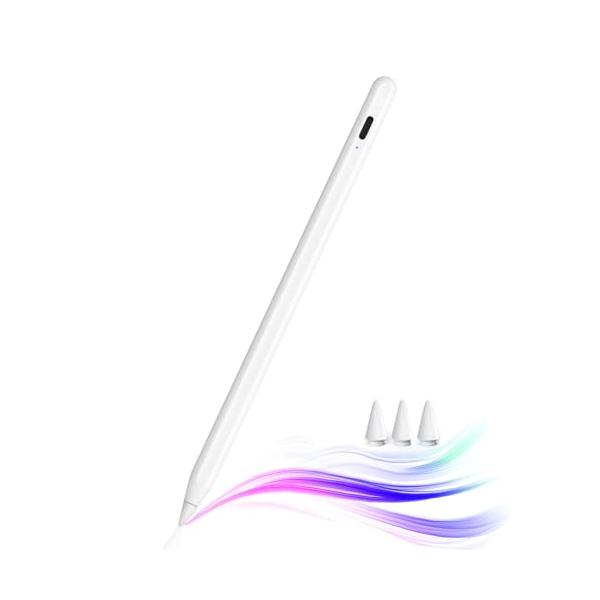 他サイト： JAMJAKE iPad用ペンシル アップルペンシル代用ペン 2018年〜2025年 iPad対応 タッチペン 超高感度 極細 スタイラスペンの商品画像