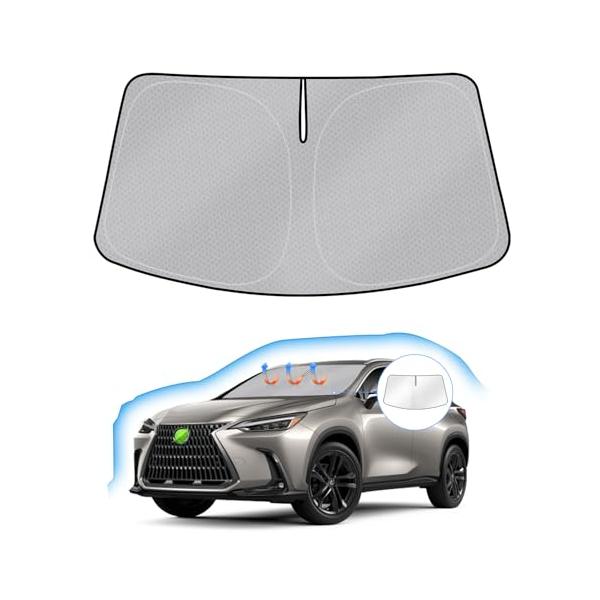 J-PREMIS レクサス NX 2代目 フロントガラスサンシェード 2021年〜現行 車種専用