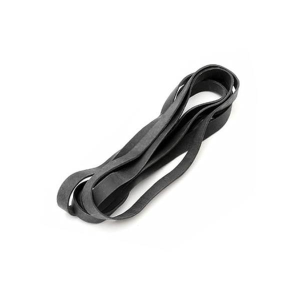 幅広輪ゴム ゴムバンド 伸縮性 黒 幅10 mm 折径約230 mm 内径約146 mm 20本入 長い 太い 結束 ラバーバンド 天然ごむ 弾